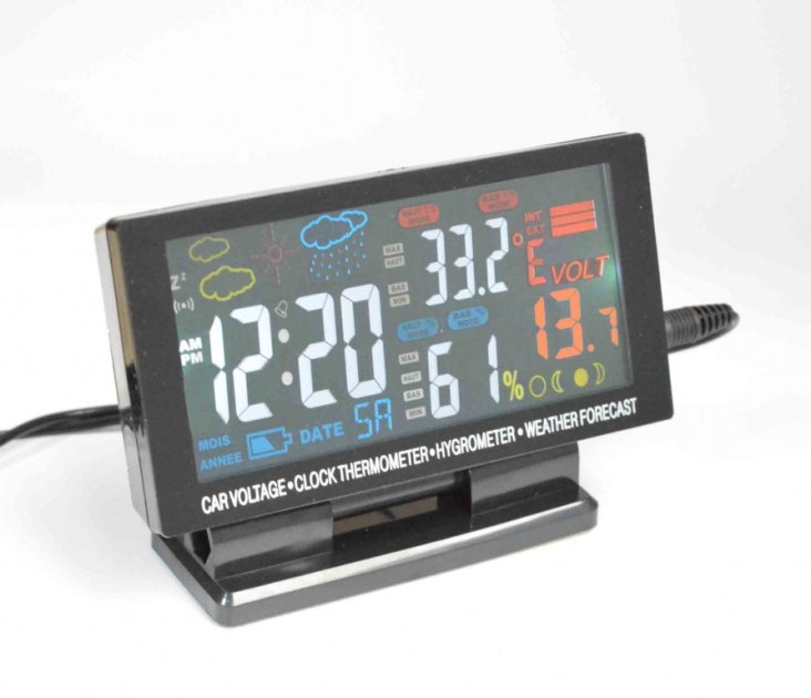 ⋙ Trouver Horloge De Voiture Voltmetre Thermometre Durable