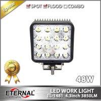 4x4 48W LED work light truck tractor harvester John deere equipment forestry logging ma...