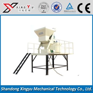 Electric vertical two-way machine concrete mixer