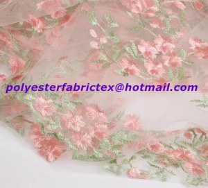 All over eyelet embroidery fabric.