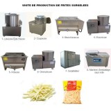 Créez une Unité de Production de Frites Surgelées Semi-Automatique