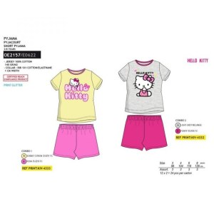 GROSSISTE LICENCE ENSEMBLE HELLO KITTY 3/8 ANS