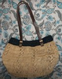 Sac en raphia crochet