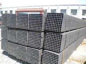 Black hollow section steel price list in China Dongpengboda