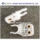 HSK25E Toolholder Forks Plastic Tool Clips HSK25 Tool Changer Grippers for CNC Router