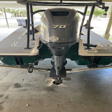 Used Yamaha 70 HP 4-Stroke Outboard Motor Boat Engine