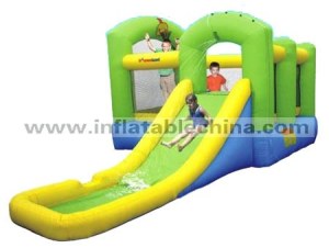 INFLATABLE CASTLE&SLIDE COMBO T-296