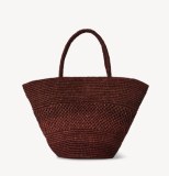 Sac raphia crochet