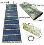 Portable solar charging bag