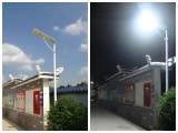 All in one solar street light