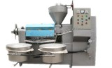 Integrated screw oil press