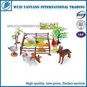 5 inches farm animal model toys 6 pcs