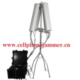 600W 4-8bands High Power Drone Jammer Jammer up to 2500m