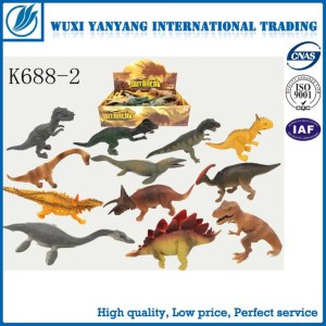 8 inches plastic realistic dinosaur model toys