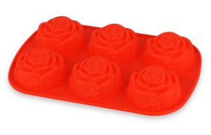 Silicone cake mould