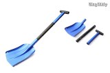 Versatile aluminum snow shovel