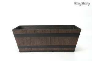 20x10in height rectangle barrel window planter