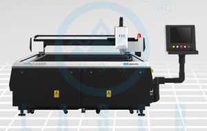 500W large format metal laser cutting machine has high property HS-M3015C