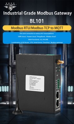 Modbus to OPC UA MQTT Gateway BL101