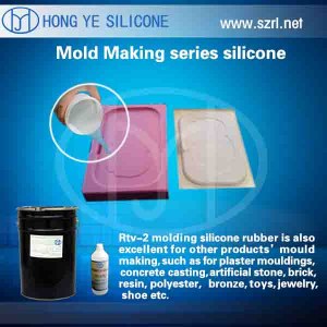 Mold making silicone rubber