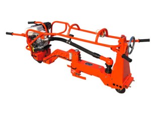 Petrol engine rail grinding machine