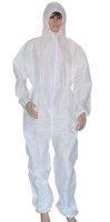 Nonwoven coverall