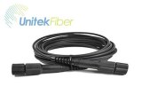 Outdoor Waterproof Armored Fiber Patch Cable PDLC to DLC for RRU BBU ZTE