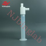 NJbinglab PFA gas washing bottle, Tall Form, 100ml, HF resistant