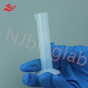 NJbinglab PFA graduated cylinder, Suitable for aggressive chemicals