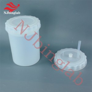 PFA vial cleaning system, 4L capacity, high temperature resistance