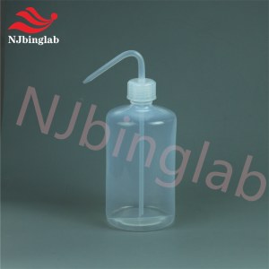 NJbinglab full high purity PFA wash bottle,for trace element analysis,narrow mouth