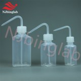 NJbinglab PFA wash bottle, The tip can be extended and customized