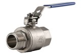 2 Piece Interanl And External Threaded Ball Valve