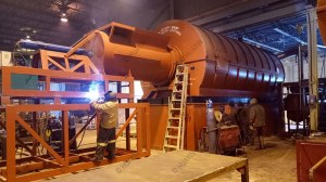 Model C Waste Plastic Pyrolysis Plant for sale