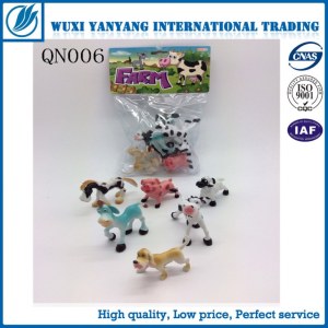 9-11cm cartoon farm animal model toys