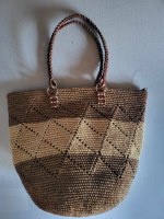 Sac raphia crochet