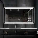 S-3614 48 Inch Wide Bathroom Mirror with Lights and Magnifier