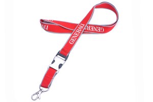 Polyester lanyard