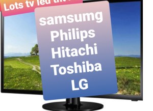 Lot tv led hd déclassé fonctionnel