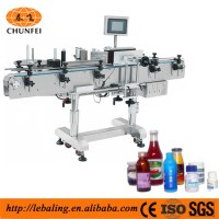 Round bottle labeling machine