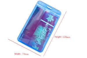 Soft PVC card holder