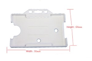 SW-407 Hard plastic card holder