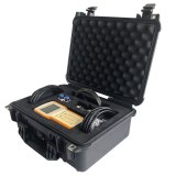 Mobile measurement handheld transit-time ultrasonic flow meter with data logger function