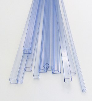 Square plastic small tube antistatic tube packaging