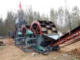 Wheel bucket sand washer sand washing machine for sand washing plant