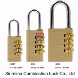 Cadenas à combinaison d'usine XMM bas 3 ou 4 cadrans laiton xmm-8040