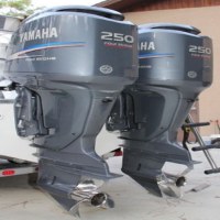 Slightly Used Yamaha 250HP 4-Stroke Outboard Motor Engine